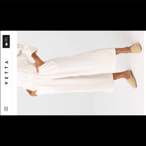 Vetta The Wide Leg Crop Pant
